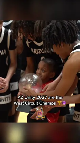 AZ Unity dominated all winter and are the West Circuit Champs ‼️🔮🏆 #fyp #azunity #arizonaunity #madehoops #eybl 