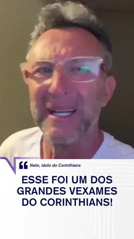 NETO COMPLETAMENTE PISTOLA APÓS ELIMINAÇÃO DO CORINTHIANS! Calma, craque! Crédito: Youtube / 10neto #neto #craqueneto #corinthians #tiktokesportes