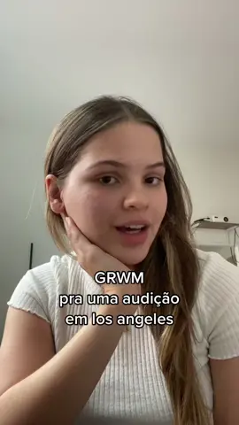 querem mais grwm pra audicoes que eu tenho que fazer??? #fyp #actingtiktok #grwm 