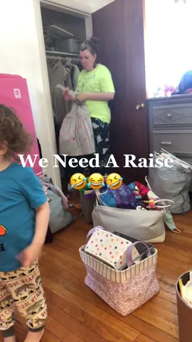 A raise would be cool ! #motherhoodunplugged #rasingkids #momoftwo #lifewithkids 