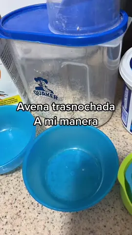 No le tenia mycha fe a este desayunobhasta que lo probe, lo preparo para dos dias y listo 🥰🥰🥰 #avenasaludable #avenatrasnochada #overnightoats #healthy #healthyfood 