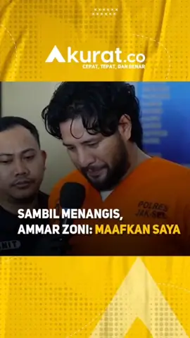 Sambil Menangis, Ammar Zoni: Maafkan Saya #fyp #viral #tiktokberita 
