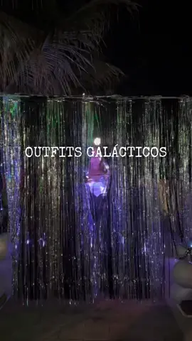 OUTFITS GALACTICOS 🛸🛸 #friends #partytime #galaxia #galactico #cumpleaños 