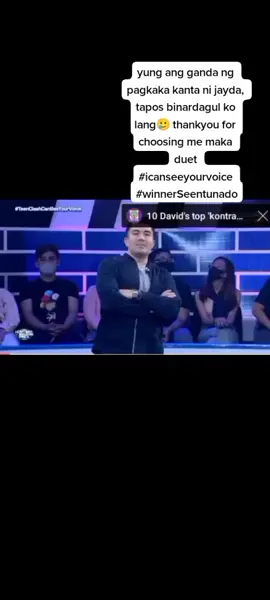 thankyouuu such a great expirience and to be part of the show 💗 #seentunado #icanseeyourvoice #winner #fyp 