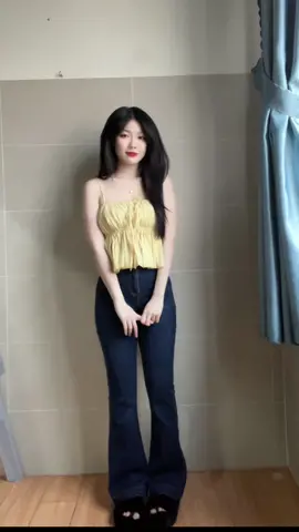 💓 quần ống loe #fyp #viral #outfit #review 