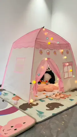 Kids Princess Castle Oxford Fabric Children Playhouse for Indoor Outdoor#Princess's Castle