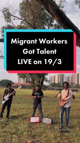 Join us on TikTok LIVE on 19 March, Sunday, 7pm, for an enjoyable time with Bangla rock music, brought to you by ACE Group and Bangladesh rock band, Betelgeuse! We look forward to see you! #mwgt #acegroupsg #banglamusic  #ourmigrantcommunity #migrantworkerssingapore 