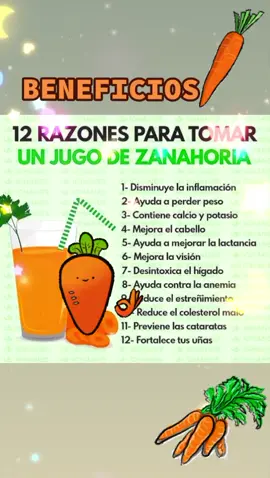 #zanahoria #calcio #potasio🥑 #beneficios #higadograso #salud #sanateahora #pyfツ #srzgf #xyzbca #enparatii 