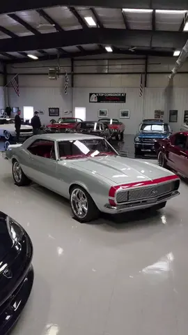700HP '67 Camaro 👌🔥 #barrettjackson #camaro #chevrolet #z28 #z28camaro #yenko #tribute #yenkocamaro #69camaro #classiccars #classiccar #bowtienation #bowtie #restomod #restomods #hotrod #americanmuscle #musclecar #supercharged #protouring #1967camaro #1967