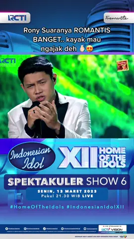 Suara Rony kayak mau ngajakk kemana gituhh ❤️ #IndonesianIdol #IndonesianIdol2023 #IndonesianIdol12 #HomeOfTheIdols #IdolLovers #tiktoktainment #fyp #foryourpage #Judika #BCL #Rossa #AnangHermansyah #DavidBayu  #fypシ 