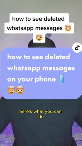 most people didn't know this 😁#mufarotech #techtoktips #SAMA28 #techtok #mzansitiktok🇿🇦 #mzansitiktok🇿🇦🇿🇦🇿🇦 #whatsapp how to see deleted whatsapp messages 