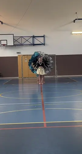 Wave for perfomance!💙  #wave #performance #cheer #cheerleading #spob #fyp #dance #proud #fun 