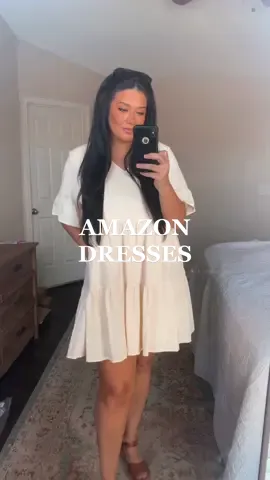 Amazon dresses to get if youre insecure about your arms because same. In my storefront :) #amazonfashion #curvyfashion #size14to16 #amazondresses #easterdress 