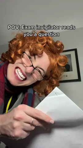 You’re left feeling even more confused #exam #invigilator #pov 
