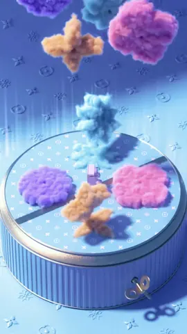 Colorful cloud #relax #decompression #3danimation #asmr #fyp