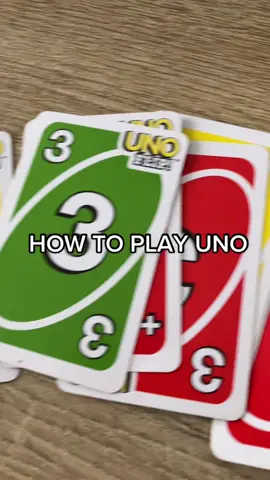 How To Play UNO (for beginners) #how #howto #uno #unoreverse #funny #fyp #foryoupage #trending 