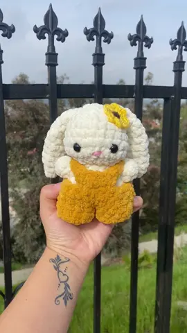 #crochet #plushies #bunny #sunflower #crochetersoftiktok #crochettiktok 