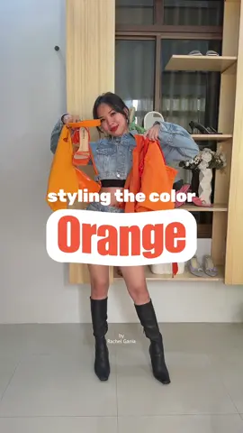 Don't know what to pair with your orange clothes? I got you!! 🧡Click the link in bio for more SHHH🧡pee recos! @Shopee Philippines  Checkout this 3.15 🛒 Link in bio for my outfits 👀 #ShopeeMEGAShoppingSale #ShopeePH315 #ShopeePHMegaCelebration