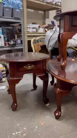 Before and after! Sometimes you just need a little paint and new hardware to update an outdated set! @fusionmineralpaint in the color “Algonquin” for base as well as a paint wash on top.  #furnitureflip #beforeandafter #zibrapainting #zibradrama #handpainted #pampasgrass