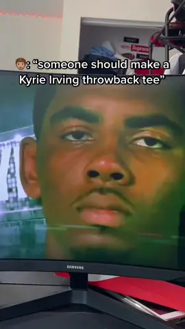 had to make some heat for March Madness 🗣 #fypシ #kyrieirving #streetwear #fashiontiktok #viral 