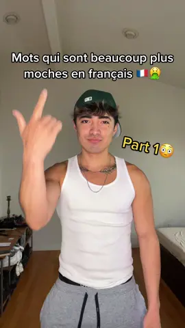 Désolé mais cest le mot le plus moche que jai jamais vu dans ma vie 😂