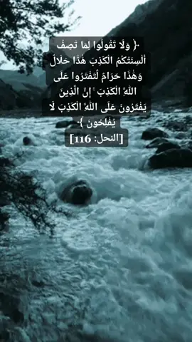 #ولا_تقولوا_لما_تصف_ألسنتكم_الكذب_هذا_حلال_وهذا_حرام #لّتفتروا_على_الله_الكذب #إنّ_الّذين_يفترون_على_الله_الكذب_لا_يفلحون #سورة_النحل #الله #تلاوات #القران_الكريم #القرآن #اكسبلور #اكسبلورexplore #اكسبلورexplore_ 