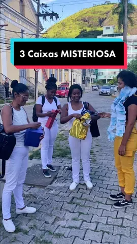 3 Caixas MISTERIOSA de uma vez  #caixamisteriosa #surpresa #misteriosa #gamederua #streetgame 