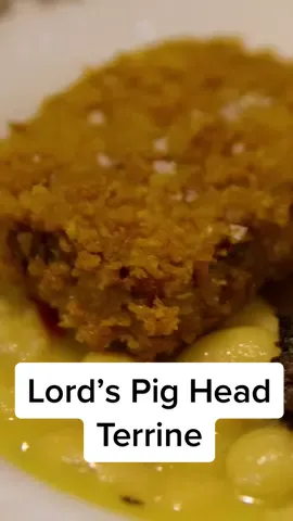 Known for his nose-to-tail cooking, chef Ed Szymanski of Lord’s in NYC braises a pig head for 6 to 8 hours to make a classic British dish: terrine. #nycrestaurants #restaurant #pighead 