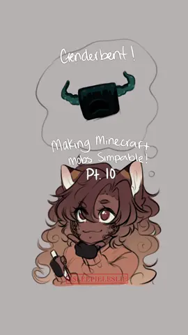 *FAKE BODY* Many requested a female version of the warden so here it is! Also yes, she’s still blind. - - Tags- #ocs #myart #artist #anime #characterdesign #persona #artistsoftiktok #artists #Minecraft #minecraftcommunity #minecraftfanart #minecraftoc #warden #minecraftwarden #wardenminecraft 