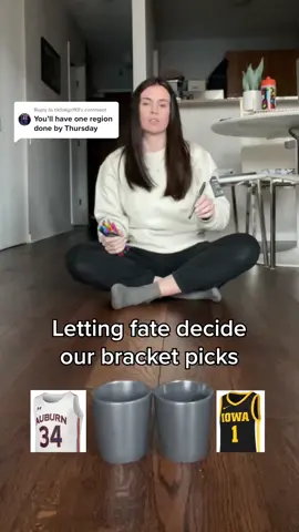 Replying to @tiktokgriff3 Pen them into the next round 👀 #Alabama #Iowa #bracketpicks #collegebball #tournamentball #march #fate #pingpongballs #FieldOf64 #TheBigDance #WearYourPride #BeFanatical #LoveFanatics