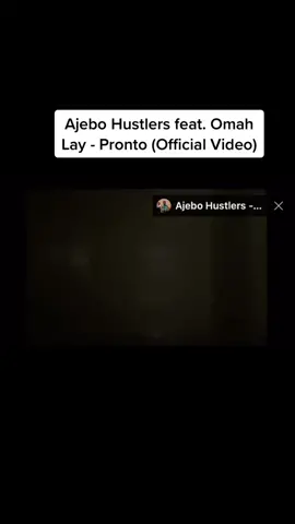 Ajebo Hustlers feat. Omah Lay - Pronto (Official Video)