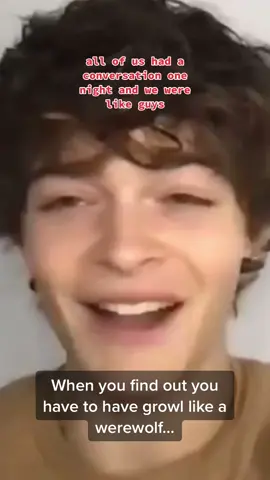 Tyler Lawrence Gray explains how he had the talk with his cast about becoming a werewolf for his show Wolf Pack. How far would you go for a role? @tylerlawrencegray @tyler_lawrence_gray #wolfpack @wolfpackonpplus #wolfsounds #behindthescenes  