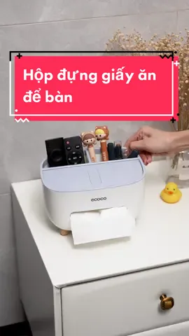 Hộp đựng giấy ăn để bàn #hopdunggiayan #hopdunggiayandeban #ecoco #xuhuong 