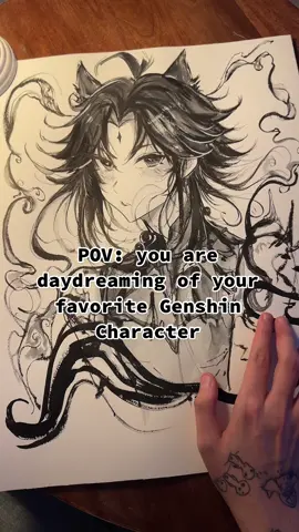 Who is your favorite?? 🥰 #genshin #GenshinImpact #art #itto #xiao #tighnari #childe #albedo #fyp #fypシ 