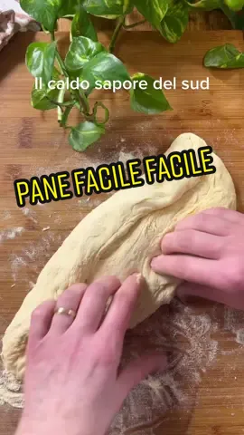 Pane facile facile 😋…300 g farina 0 300 g semola rimacinata di grano duro 450 g acqua (tiepida) 1 cucchiaino miele 12 g sale 3.5 g lievito di birra secco #ilcaldosaporedelsud #cosebuone