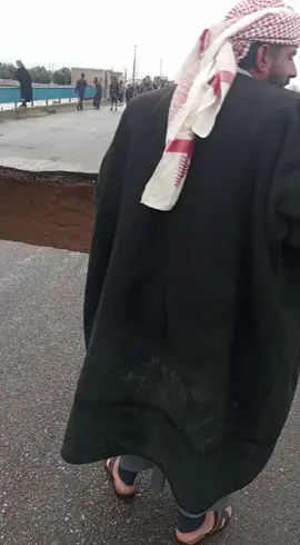 #şanlıurfa سيول محافظة الرقة انهيار الجسر الواقع بين الرقه والحوس