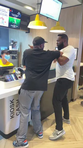 When I am out with my friends, we always have to fight to pay, especially in an Arab country. It’s a literally a fight before the check comes. 