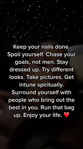 Do things to make yourself feel good ❤️ #fyp #SelfCare #motivation #selflove #selfesteem 