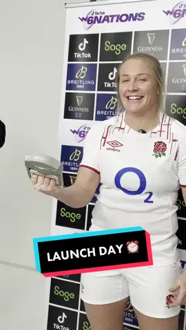 It’s almost here 😍 @Women’s Six Nations #englandrugby #rugby #sixnationsrugby 