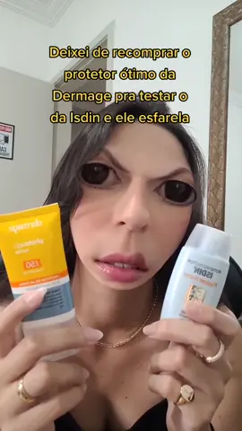 A tristeza de dar 100 conto num protetor que esfarela 🥺😭🫥 #meferrei #dicasdebeleza  #meferreiamigoseamigas #estevaoferreira #skincare 
