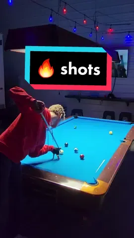 Nailing those low percentage shots >>> #fyp #pool #trickshots #foryoupage #skills #9ball #10ball #billiard #northdakotakid 