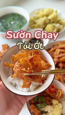 Sườn non chay sốt mắm tỏi tuyệt chiêu cho những ngày ngán đạm #ancungtiktok #vibula #reviewanngon #mónngonmỗingày #suonnonchay 