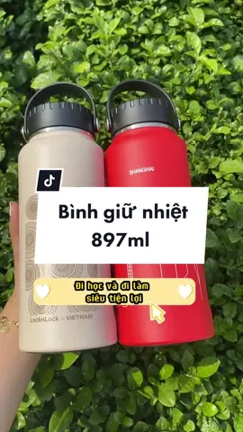 Bình giữ nhiệt 897ml #joymall #joymalllocklockchinhhang #muataitiktokshop #TikTokMadeMeBuyIt #binhgiunhiet #binhnuoc 