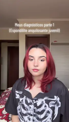 Meus diagnósticos parte 1- Espondilite anquilosante juvenil  #fypシ #espondiliteanquilosante #doencacronica #pcd #pessoacomdeficiencia 