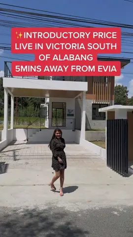 Stunning Aliza Model in Victoria South of Alabang 🏡 Grab the Introductory Price now and live 5mins away from EVIA/ MCX connect with us, link in bio #chiarapepito #foryoupage #homesearchbuddyph #fypシ #primarealtyph #homeinvestment #housetour #realestatephilippines #alabang #muntinlupa #luxuryhomes #luxury #evia #brandnewhouseforsalealabanghillsvillage #alabanghousetour #houseandlotforsaleayalaalabang #houseforsaleinalabang #victoriasouthalabang #singledetachedhomes #breightonlandinc #houseandlotforsaleayalaalabang 