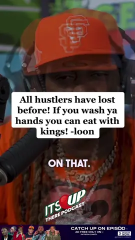 While speaking about #masterp on episode 141 of #itsuptherepodcast #bigloon speaks about the legacy of master p and says that maybe he had took his mistsjes and place them apart of his identity. Loon explains as he is the one of the best podcaster in the world that failure isnt final nor fatal! What we need to do per loon is be up fromt with any lessons learned so the next crop can flourish! There is extreme calur in that! Ghis message is fir hustlers please keep going and know mistakes dont make u!  #joebuddenpodcast #joebudden #queenzflip #ishjoebuddenpodcast #joebudden #milliondollarsworthofgame #wallo267 #gilliedakid 