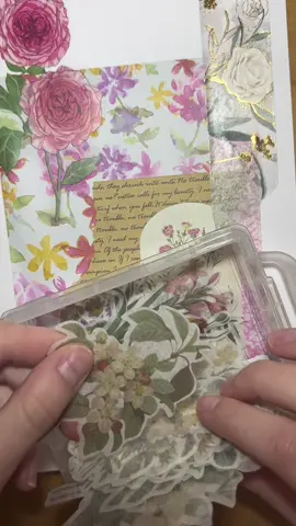 Another spring spread 🌸🌼💗 #fyp #journal #journaling #asmr #asmrjournal #relax 