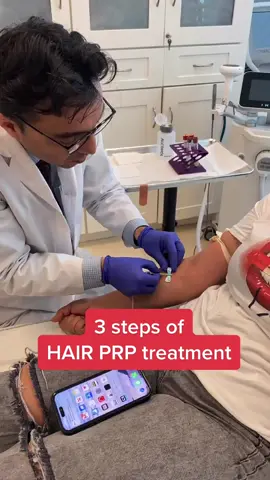 3 steps of hair prp treatment #SeeHerGreatness #skin #skincare #skincareroutine #skinrejuvenationtreatment #prp #prptreatment #prphair #prpfacial #hairfail #hairgrowth #orangecounty #newportbeach #irvine #costamesa 