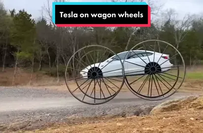 10ft wheels on Tesla.. #fypシ #foryou #memes #funnyvideos #memestiktok😂😂 #funny 