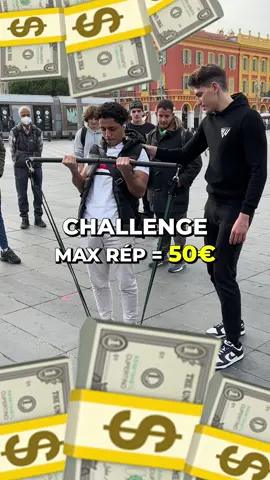 Et vous, vous auriez fait combien de répétitions? #elastiques #musculation #challenge #humour #microtrottoir 